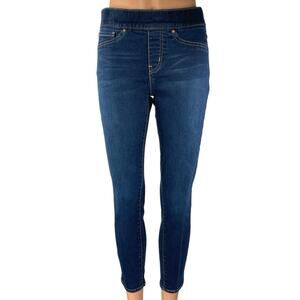 Levi's Totally Shaping Women's Mid Rise Pull On Skinny Leg Denim Jeans Pants 27